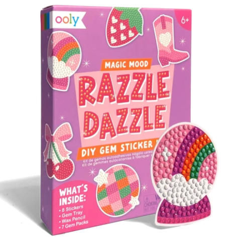 Ooly Mini Razzle Dazzle: DIY Gem Sticker Kit - Magic Mood