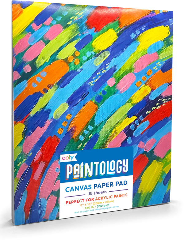 Ooly Paintology Canvas Paper Pad