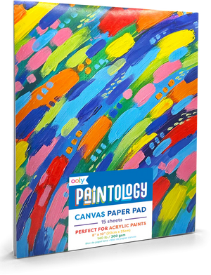 Ooly Paintology Canvas Paper Pad