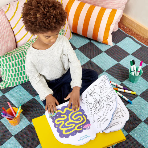 Ooly Playful Pages Activity Book - Pets in Space - Treasure Island Toys