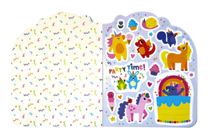Ooly Playful Pages Activity Book - Unicorn Party - Treasure Island Toys