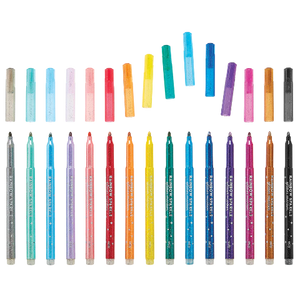 Ooly Rainbow Sparkle Glitter Markers - Treasure Island Toys