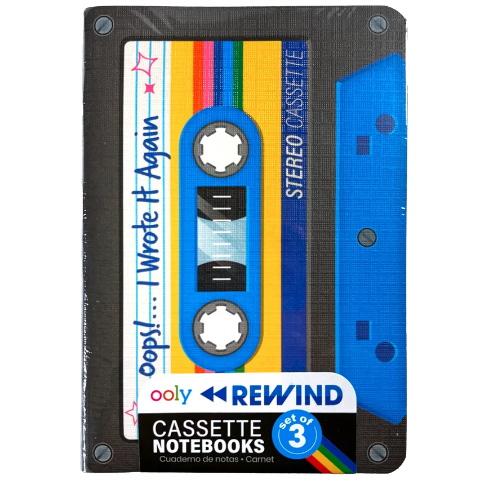Ooly Rewind Mini Notebooks - Treasure Island Toys