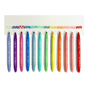 Ooly Switch-Eroo Sparkle Glittery Color Changing Markers - Treasure Island Toys