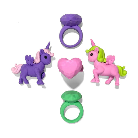 Ooly Scented Puzzle Erasers - Unicorn Wishes - Treasure Island Toys