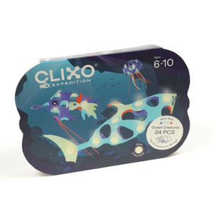 Clixo Ocean Creatures Pack - Treasure Island Toys