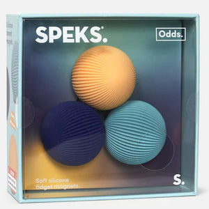 Speks Odds Silicone Magnets Blue Lines - Treasure Island Toys
