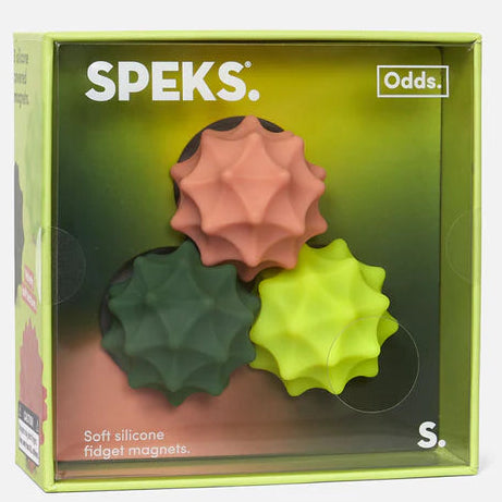 Speks Odds Silicone Magnets Green Spurs - Treasure Island Toys