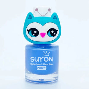 Suyon Blue Peel-Off Nail Polish - Owl - Treasure Island Toys