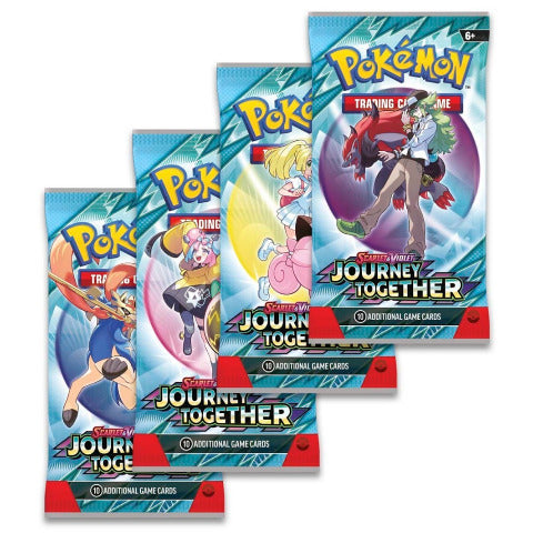 Pokémon Scarlet & Violet 9 Journey Together Booster Pack - Treasure Island Toys