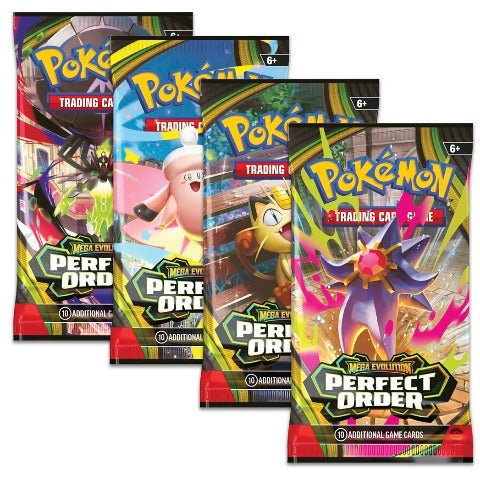 Pokémon Mega Evolutions 3 Perfect Order Booster Pack - Treasure Island Toys