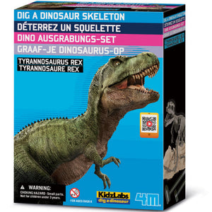 4M KidzLabs Dig a Dinosaur - Tyrannosaurus Rex - Treasure Island Toys