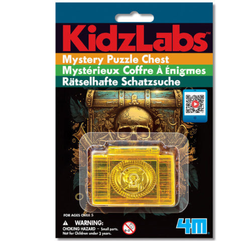4M KidzLabs Mystery Puzzle Chest - Treasure Island Toys