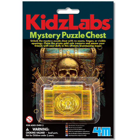 4M KidzLabs Mystery Puzzle Chest - Treasure Island Toys