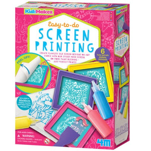 4M Art Easy-To-Do Fabric Screen Printing