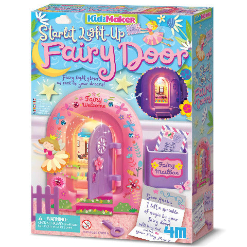 4M Art Starlit Light-up Fairy Door - Treasure Island Toys