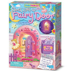 4M Art Starlit Light-up Fairy Door - Treasure Island Toys
