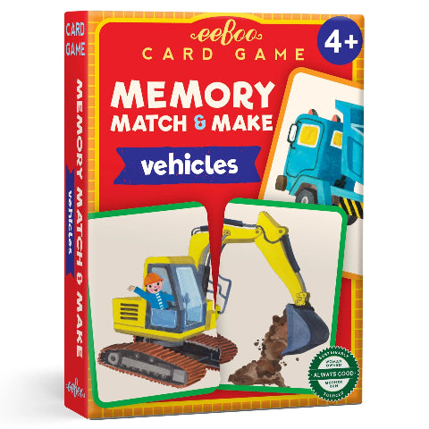 eeBoo Game - Memory Match & Make Vehicles