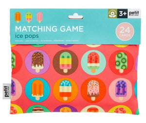 Petit Collage Matching Game Ice Pops - Treasure Island Toys