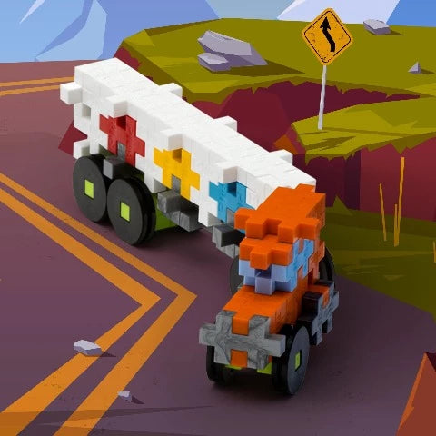 Plus Plus Tube Semi Truck Treasure Island Toys