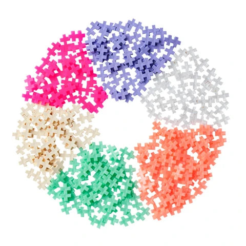 Plus-Plus Tube 240 Piece, Pearl - Treasure Island Toys