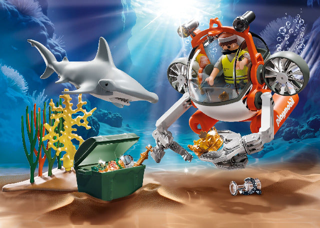 Playmobil Promo Pack Treasure Hunt with Submarine - Treasure Island Toys
