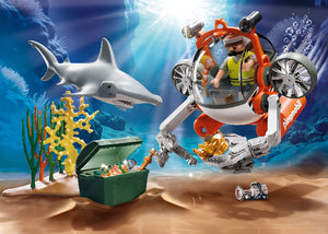 Playmobil Promo Pack Treasure Hunt with Submarine - Treasure Island Toys