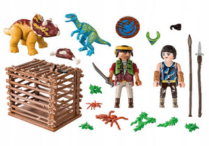 Playmobil Starter Pack Dinos Triceratops Release Team - Treasure Island Toys
