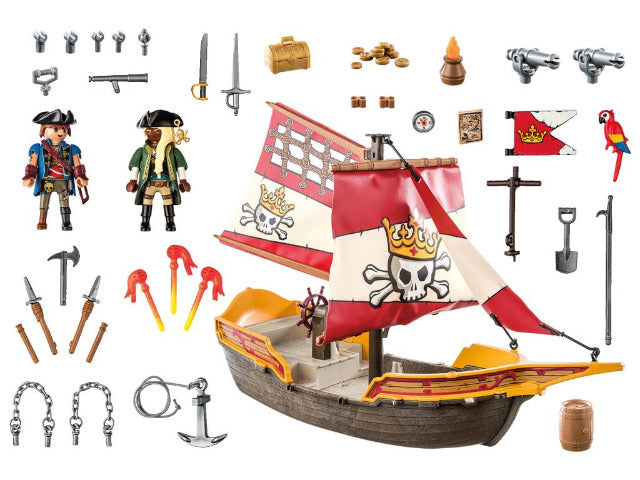 Playmobil Pirates Pirate Ship - Treasure Island Toys