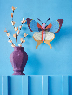 Studio Roof Plum Fringe Butterfly