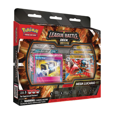 Pokémon Mega Battle ex League Pack Lucario - Treasure Island Toys