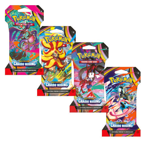 Pokémon Mega Evolutions 4 Chaos Rising Booster Blister Pack - Treasure Island Toys