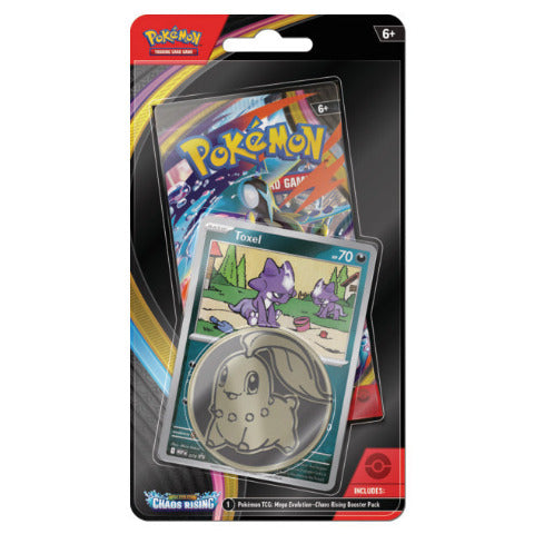 Pokémon Mega Evolutions 4 Chaos Rising Checklane Blister - Treasure Island Toys