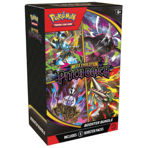 Pokémon Mega Evolutions 5 Pitch Black Booster Bundle - Treasure Island Toys