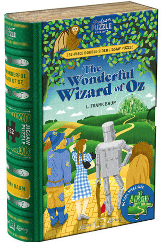 Professor Puzzle Jigsaw Library: The Wonderful WIzard of Oz, 252 Piece - Treasure Island Toys