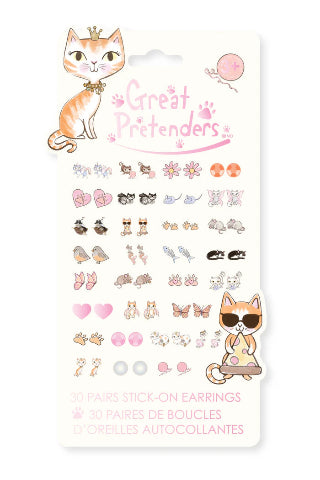 Great Pretenders Fashion - Paw-some Sticker Earrings