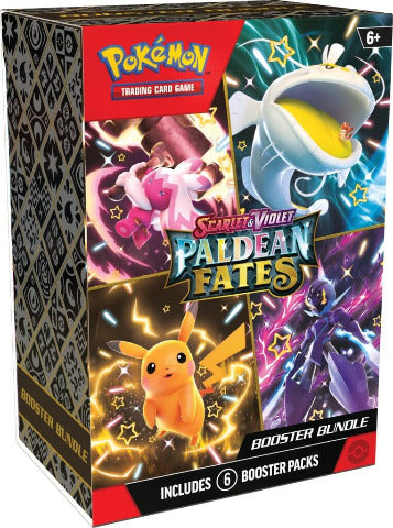 Pokémon Scarlet & Violet 4.5 Paldean Fates Booster Bundle - Treasure Island Toys