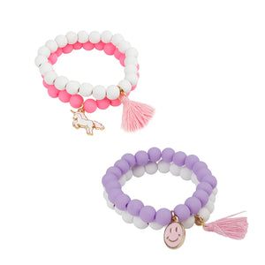 Great Pretenders Fashion - Pretty Pastel Soft Touch Bracelets