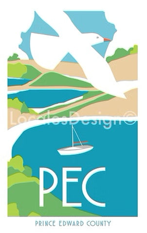 Locales Design Print - Prince Edward County - Treasure Island Toys