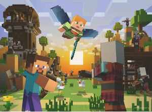 Ravensburger Puzzle 150 Piece, Minecraft - Treasure Island Toys