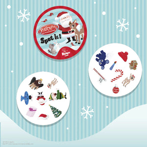 Spot It! Rudolph the Red-Nosed Reindeer - Treasure Island Toys