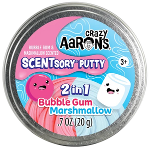 Crazy Aaron's Thinking Putty Scentsory Mash-up - Bubble Gum & Marshmallow