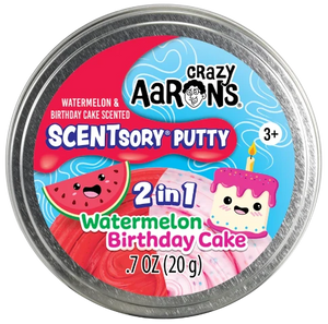 Crazy Aaron's Thinking Putty Scentsory Mash-up - Watermelon & Birthday Cake