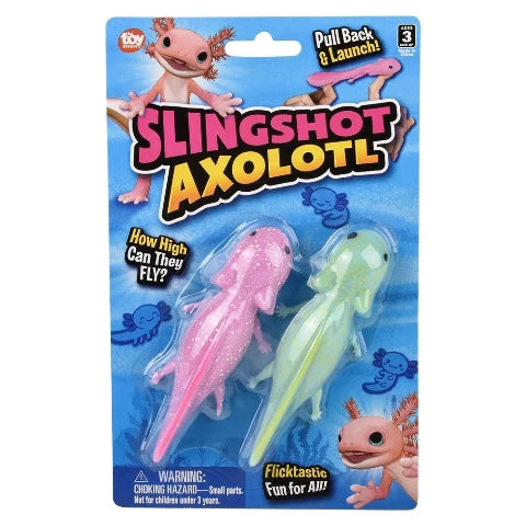 Slingshot Axolotl - Treasure Island Toys