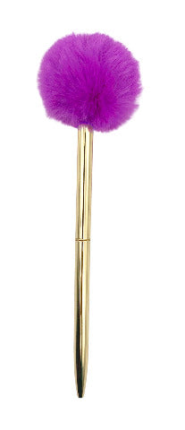 Snifty Fancy Pants PomPom Pen Bright Purple - Treasure Island Toys
