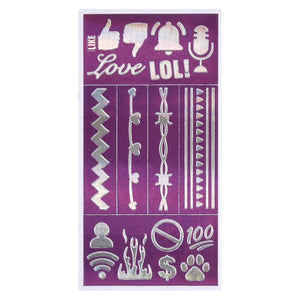 Pop Icon Tattoo Pens - Treasure Island Toys