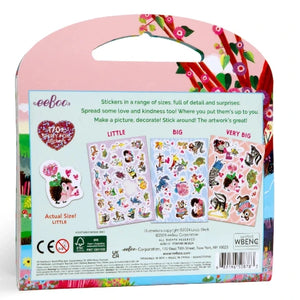 eeBoo Shiny Stickers Love - Treasure Island Toys