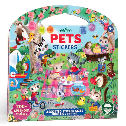eeBoo Shiny Stickers Pets
