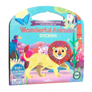 eeBoo Shiny Stickers Wonderful Animals