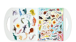 eeBoo Shiny Stickers Sharks & Friends - Treasure Island Toys